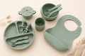 12pcs Baby Feeding Set with Divided Plate
